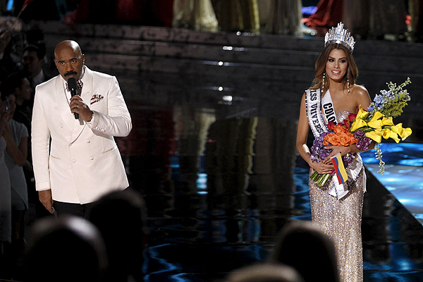 Miss Colombia y Steve Harvey se reencontrarán en la televisión de EE.UU.