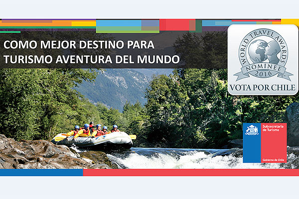 Chile es nominado por primera vez como uno de los mejores destinos de turismo aventura del mundo