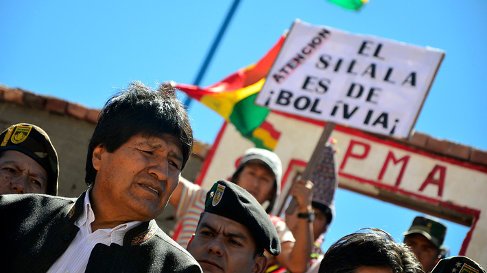 Evo Morales critica paros portuarios en el norte y acusa a Chile de violar Tratado de 1904