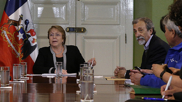 Bachelet y disturbios por paro No+AFP: 