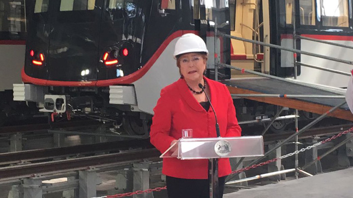 Presidenta visita obras de Línea 6 del Metro: 
