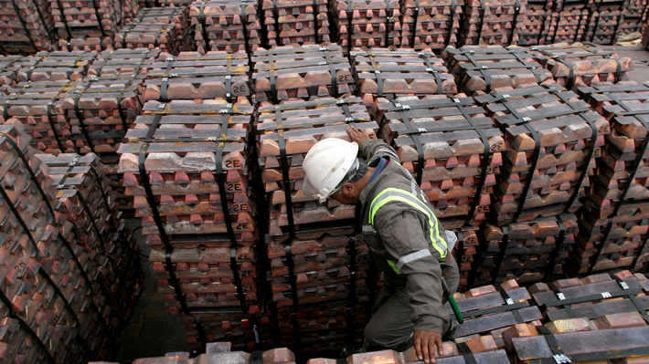 Cobre marca nuevo m&aacute;ximo en 17 meses y acumula un alza semanal de 19,4%