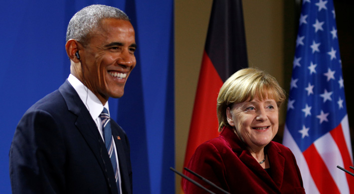 Obama y Merkel llaman a Trump a mantener alianzas basadas en los 