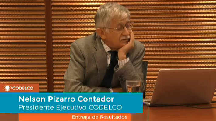 Codelco anota excedentes por segundo trimestre consecutivo y reduce pérdidas a US$18 millones en 2016