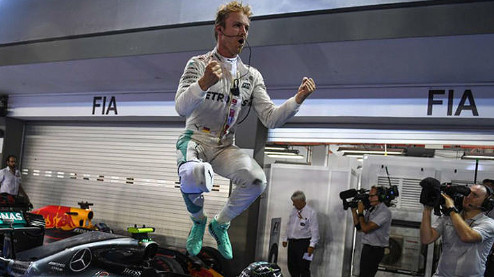 Nico Rosberg se corona como nuevo campeón de la F-1, pese a victoria de Hamilton en Abu Dhabi