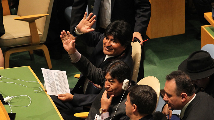 Oficialismo boliviano levanta nuevamente a Evo Morales como candidato para 2019