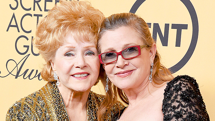 Hollywood rinde homenaje a Debbie Reynolds y Carrie Fisher