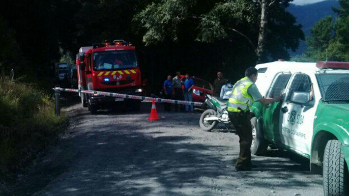 Dos carabineros mueren en accidente automovilístico en la comuna de Panguipulli