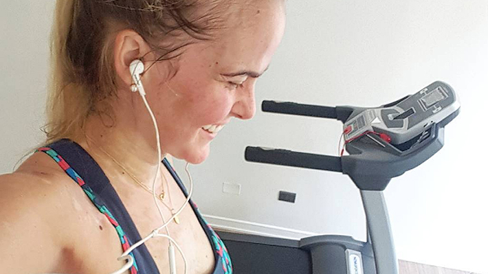 Javiera Su&aacute;rez recurre al deporte en medio de batalla contra c&aacute;ncer grado IV