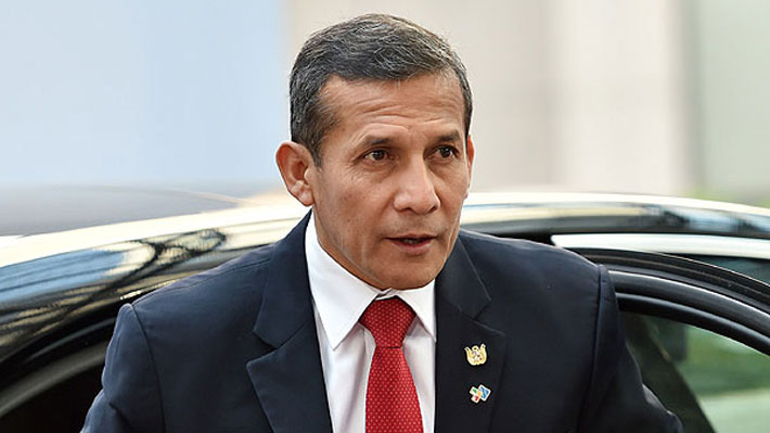 Humala es investigado por lavado de activos y solo puede salir de Per&uacute; con permiso judicial
