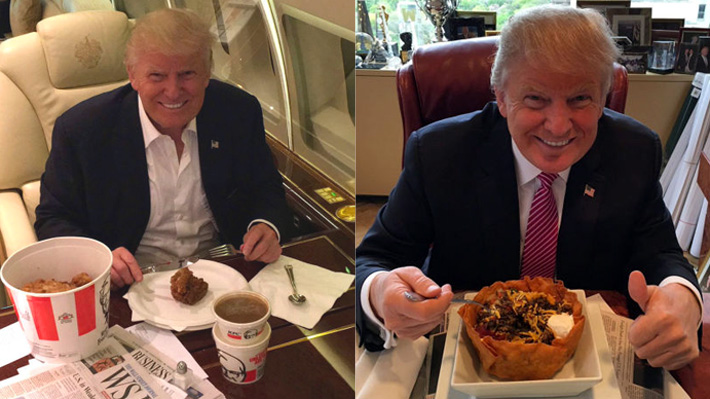 Comida chatarra: El nuevo menú que podría aterrizar a la Casa Blanca