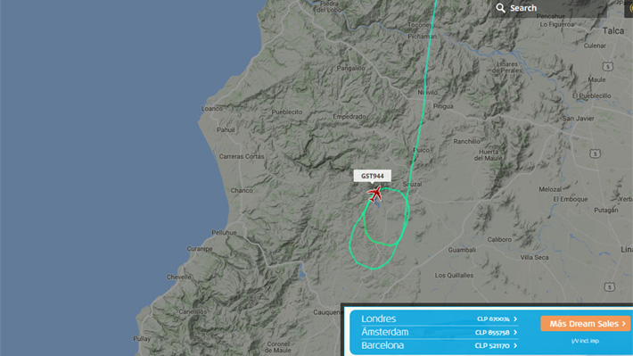SuperTanker modifica plan de vuelo original para ir a zonas más afectadas por incendios