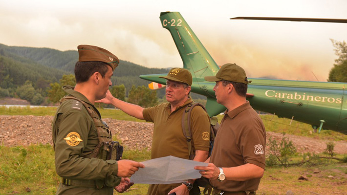 Carabineros informa sobre la desaparición de dos efectivos en la orilla del río Maule