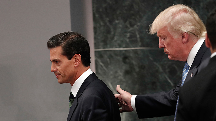 Trump y Pe&ntilde;a Nieto hablaron por tel&eacute;fono en medio de tensi&oacute;n por construcci&oacute;n del muro