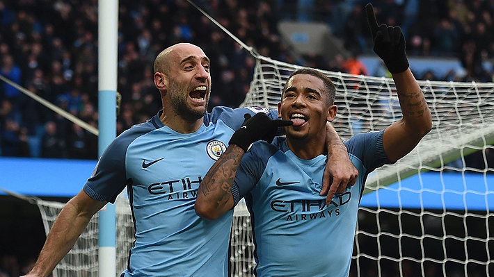 Nuevamente sin Bravo de titular, el City logra una ag&oacute;nica victoria ante el Swansea y escala al tercer puesto de la Premier