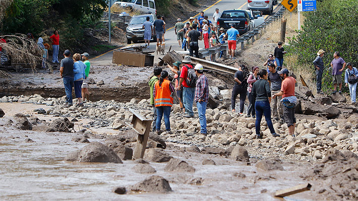 Cifra de desaparecidos por aluviones en Cajón del Maipo bajó de 18 a 8