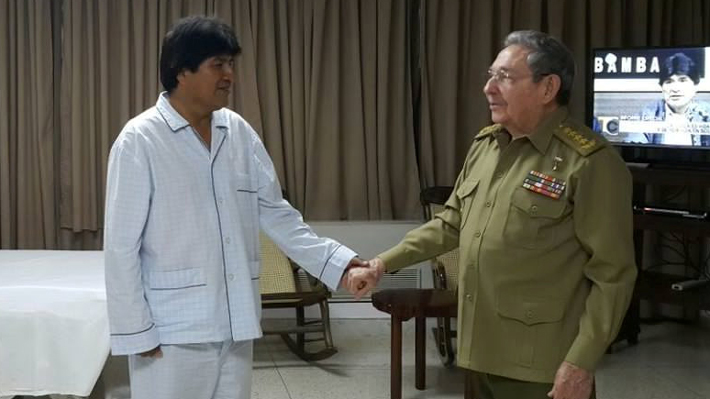 Evo Morales deberá ser operado por nódulo en la garganta