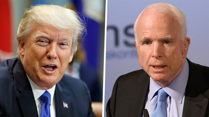 Senador McCain pide a Trump que se retracte por acusación contra Obama de intervenir sus teléfonos