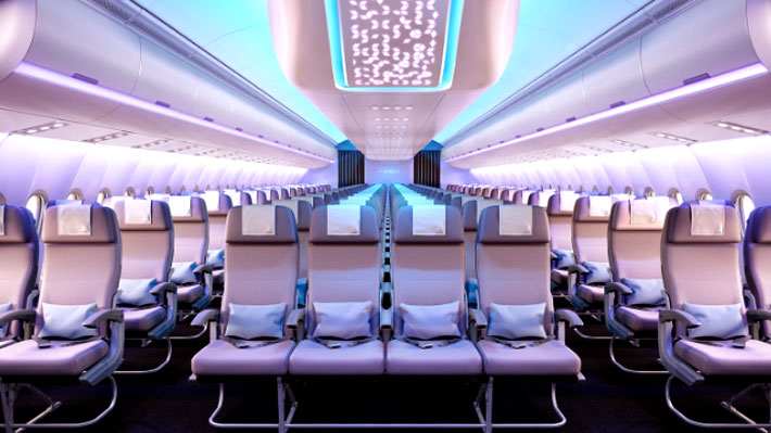 Conoce la renovada cabina de los Airbus y vive nuevas experiencias en vuelo