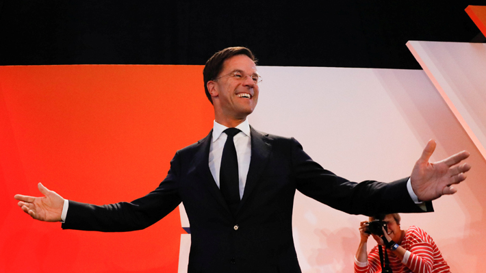 Mark Rutte gana las elecciones en Holanda y derrota al ultraderechista Geert Wilders