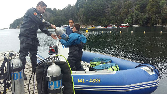 Las diligencias de la PDI en el lago Calafquén para dar con el primo del actor Daniel Alcaíno tras dos meses de búsqueda