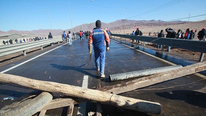 Huelga en Escondida cumple 42 d&iacute;as e iguala a la m&aacute;s larga en la historia de la gran miner&iacute;a