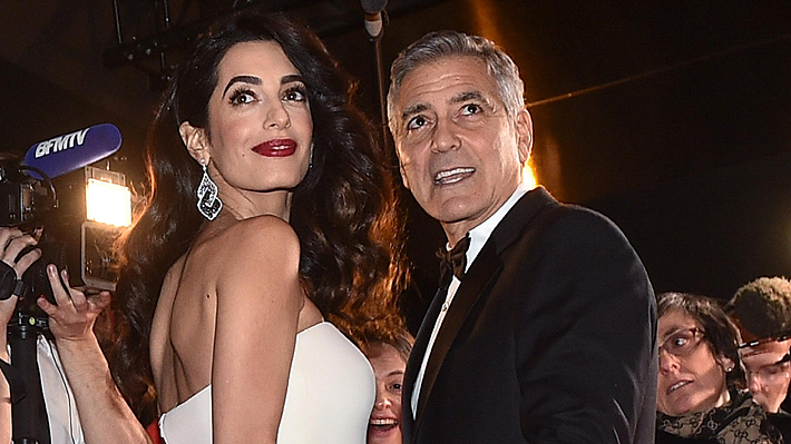 George Clooney da a conocer los nombres que su esposa le 