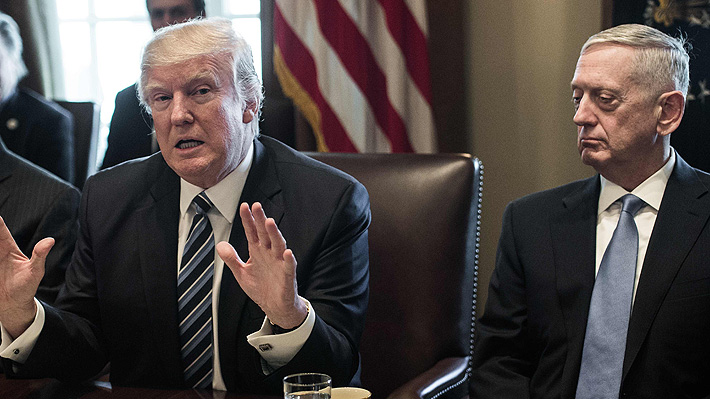 El Pent&aacute;gono le presenta a Trump las acciones militares que podr&iacute;an realizar en Siria