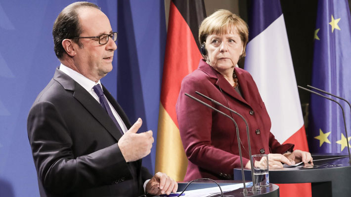 Líderes de Francia y Alemania respaldan a EE.UU. tras bombardeo: 