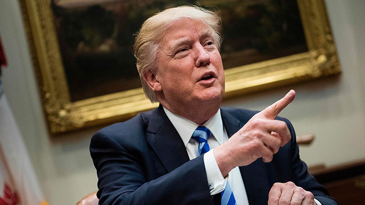 Trump se mostr&oacute; 