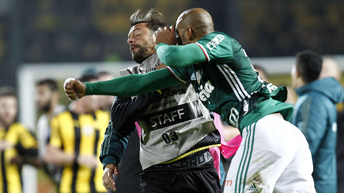 Descomunal pelea y burlesco baile: El escándalo protagonizado por Peñarol y Palmeiras en la Libertadores