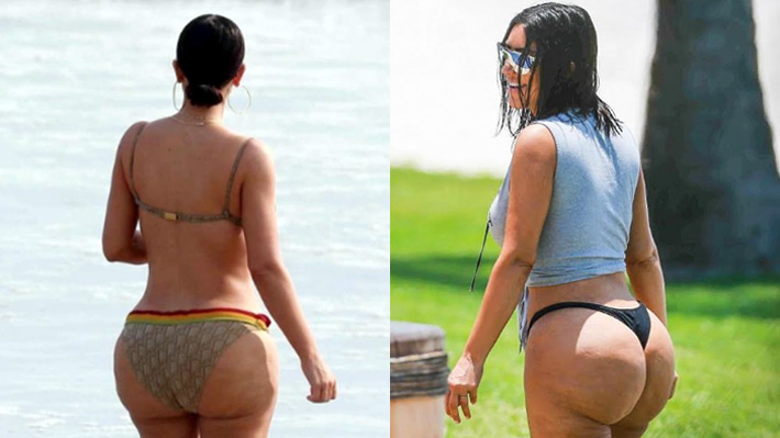 Tras fotos sin photoshop en bikini, Kim Kardashian pierde 100 mil seguidores