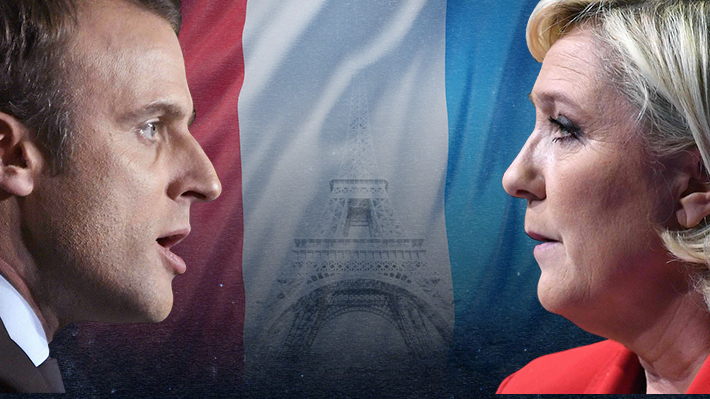 Macron vs. Le Pen: El frente a frente de los candidatos que buscan gobernar Francia