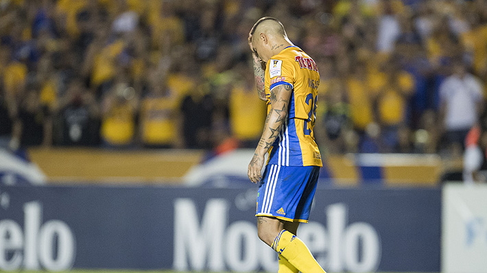 Medio mexicano asegura que Eduardo Vargas se fue a los golpes con un compa&ntilde;ero en Tigres