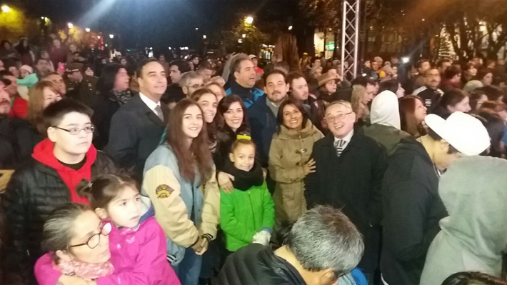 Magall&aacute;nicos celebran el no cambio de hora 