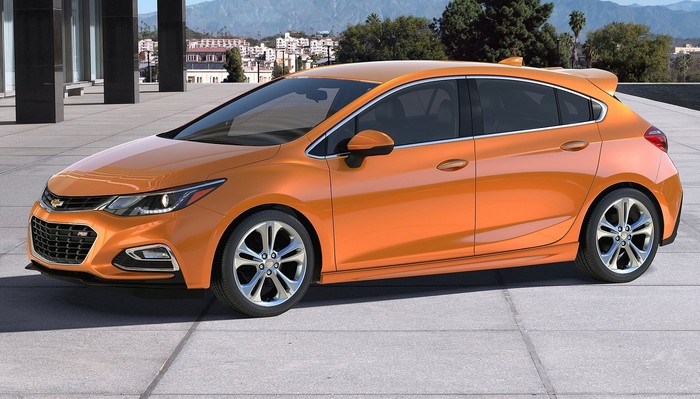 Chevrolet Cruze hatchback: Prueba de contacto