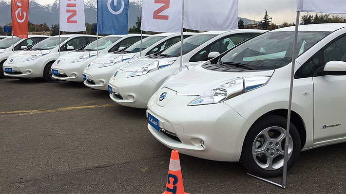 Llega a Chile la flota m&aacute;s grande de autos el&eacute;ctricos de Latinoam&eacute;rica: Ya hay 100 en las calles