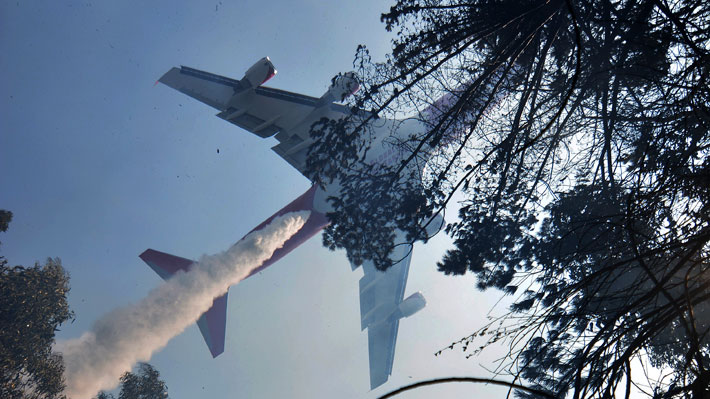 ¿Qué fue del Supertanker tras combatir los incendios forestales en el sur de Chile?