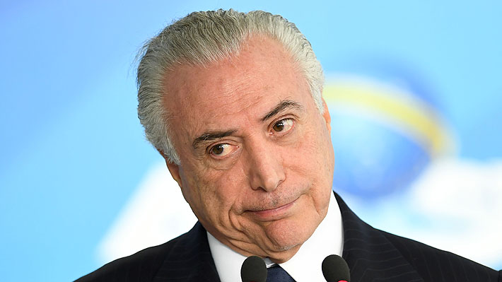 Denuncia de corrupci&oacute;n contra Temer agrava hist&oacute;rica crisis pol&iacute;tica en Brasil