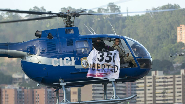 Nicolás Maduro denuncia que helicóptero disparó contra el Tribunal Supremo de Justicia