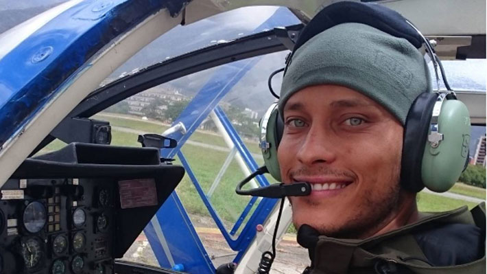 Quién es Oscar Pérez, el presunto piloto del helicóptero que atacó con granadas al Tribunal Supremo en Venezuela