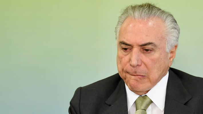 Polic&iacute;a brasile&ntilde;a pide incluir a Presidente Temer en investigaci&oacute;n de caso Petrobras