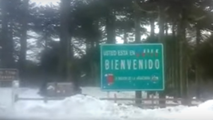 Turista trasandino graba video y compara mantención de caminos en frontera entre Chile y Argentina