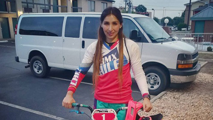 Otra chilena campeona: Karla Ortiz se quedó con el título mundial de BMX en Estados Unidos