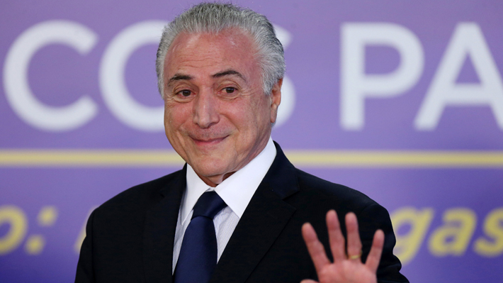 Presidente Temer consigue los votos necesarios para no ser juzgado por casos de corrupci&oacute;n