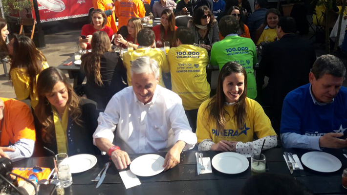 Piñera y rivales en las elecciones: "No sé quién va a estar en segunda vuelta y si es que va a haber segunda vuelta"