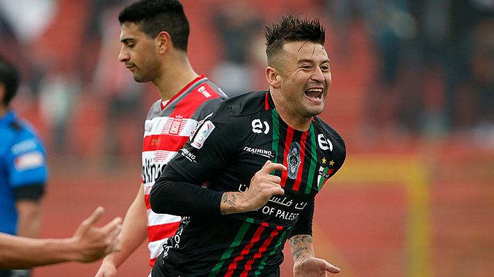Roberto Gutiérrez es figura, anota un doblete y le da el triunfo en el final a Palestino sobre Curicó