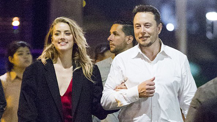 Amber Heard confirma quiebre de su relaci&oacute;n con el empresario Elon Musk