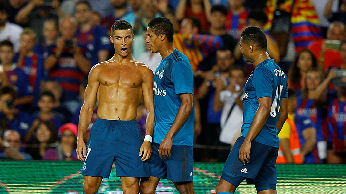 Real Madrid derrota al Barcelona en la Supercopa en duelo marcado por expulsi&oacute;n y empuj&oacute;n de Cristiano al &aacute;rbitro