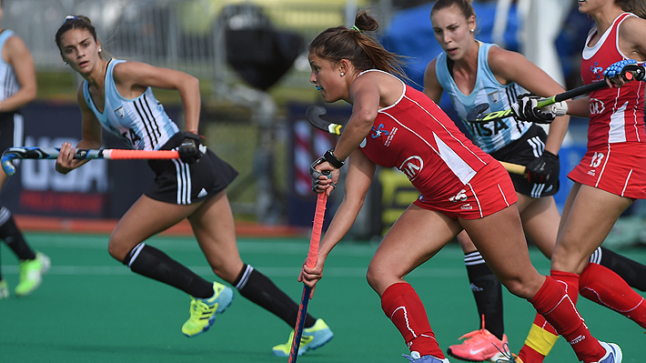 Se acaba el sueño de las "Diablas": Chile cae categóricamente ante Argentina en la final panamericana de hockey césped